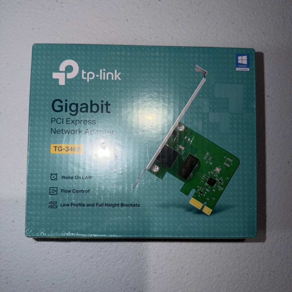 TP-LINK TG-3468 1000mbps Gigabit Network Adapter
